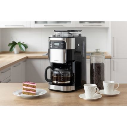 Sencor - Caffettiera a goccia 1,5 l con display LCD 900W/230V