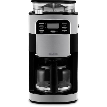 Sencor - Caffettiera a goccia 1,5 l con display LCD 900W/230V