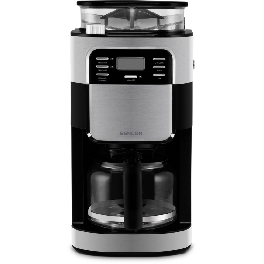 Sencor - Caffettiera a goccia 1,5 l con display LCD 900W/230V