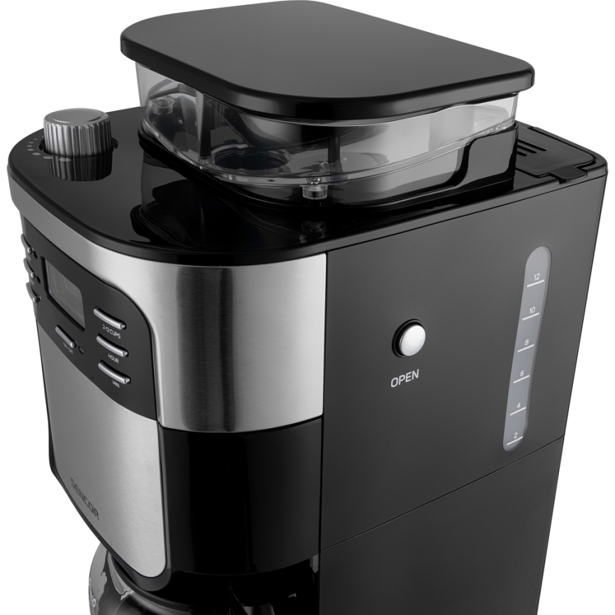 Sencor - Caffettiera a goccia 1,5 l con display LCD 900W/230V
