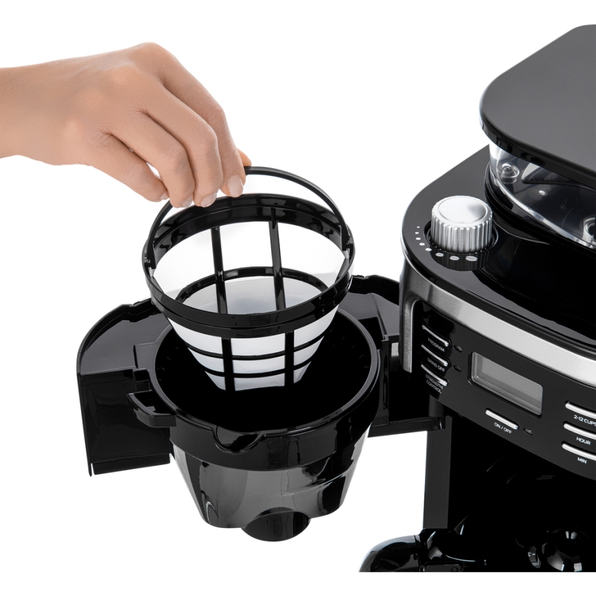Sencor - Caffettiera a goccia 1,5 l con display LCD 900W/230V