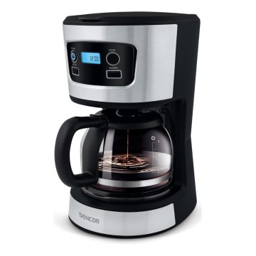 Sencor - Caffettiera a goccia con display LCD 700W/230V