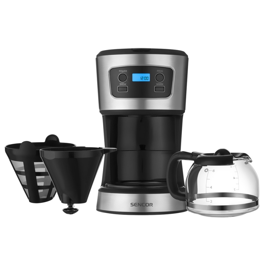 Sencor - Caffettiera a goccia con display LCD 700W/230V