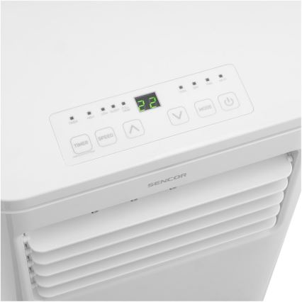 Sencor - Climatiseur portable connecté 3en1 avec accessoires complets 760W/230V 7000BTU Wi-Fi + télécommande