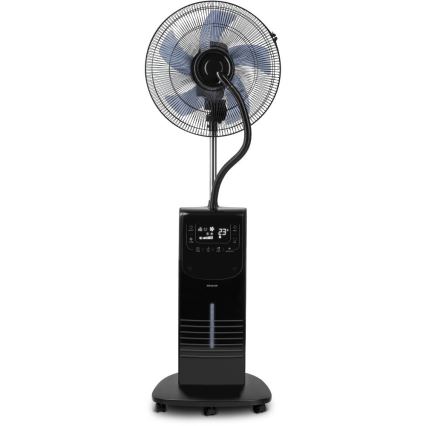 Sencor - Condizionatore con uno spruzzatore d'acqua 90W/230V nero + telecomando