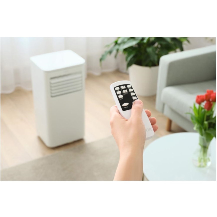Sencor - Condizionatore d'aria mobile Smart 3in1 comprensivo di accessori completi 760W/230V 7000BTU Wi-Fi + telecomando