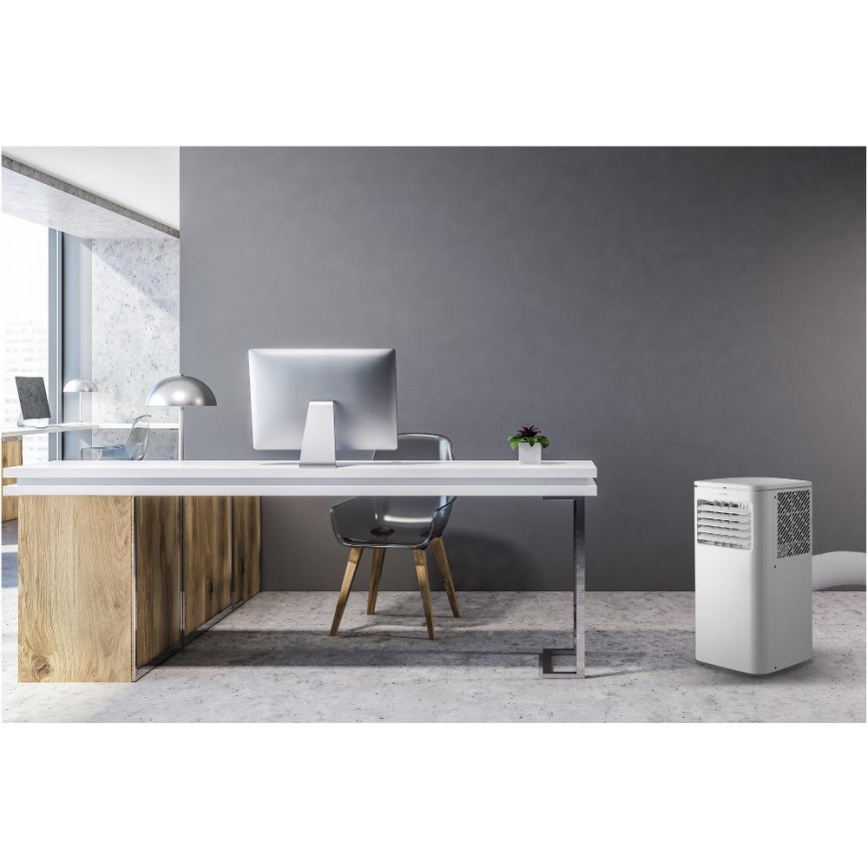 Sencor - Condizionatore d'aria mobile Smart 3in1 comprensivo di accessori completi 760W/230V 7000BTU Wi-Fi + telecomando