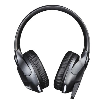 Sencor - Cuffie wireless con microfono nero