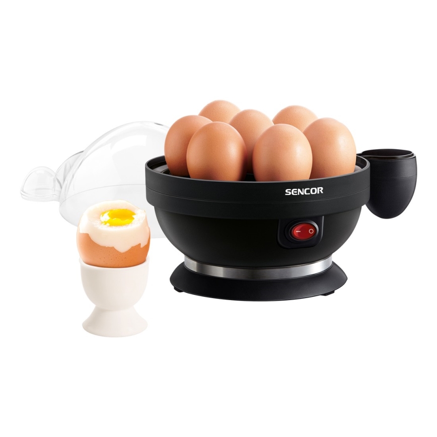 Sencor - Cuiseur à oeuf 320-380W/230V noir