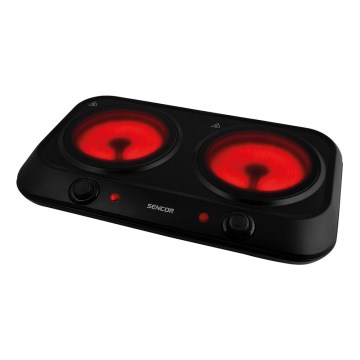 Sencor - Doppia cucina in vetroceramica 2400W/230V