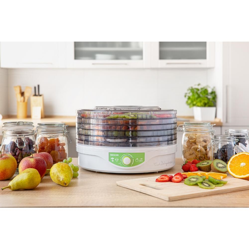 Sencor - Dörrgerät mit Thermoregulierung 250W/230V