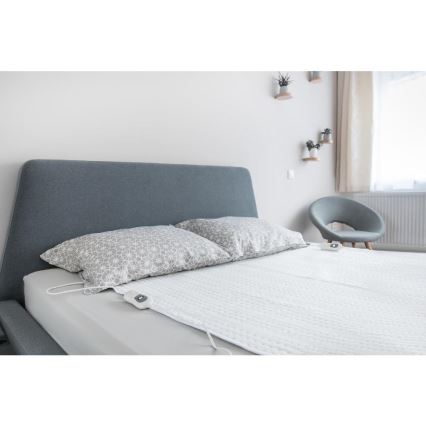 Sencor - Elektrische Heizdecke für zwei Personen 120W/230V 160x140 cm