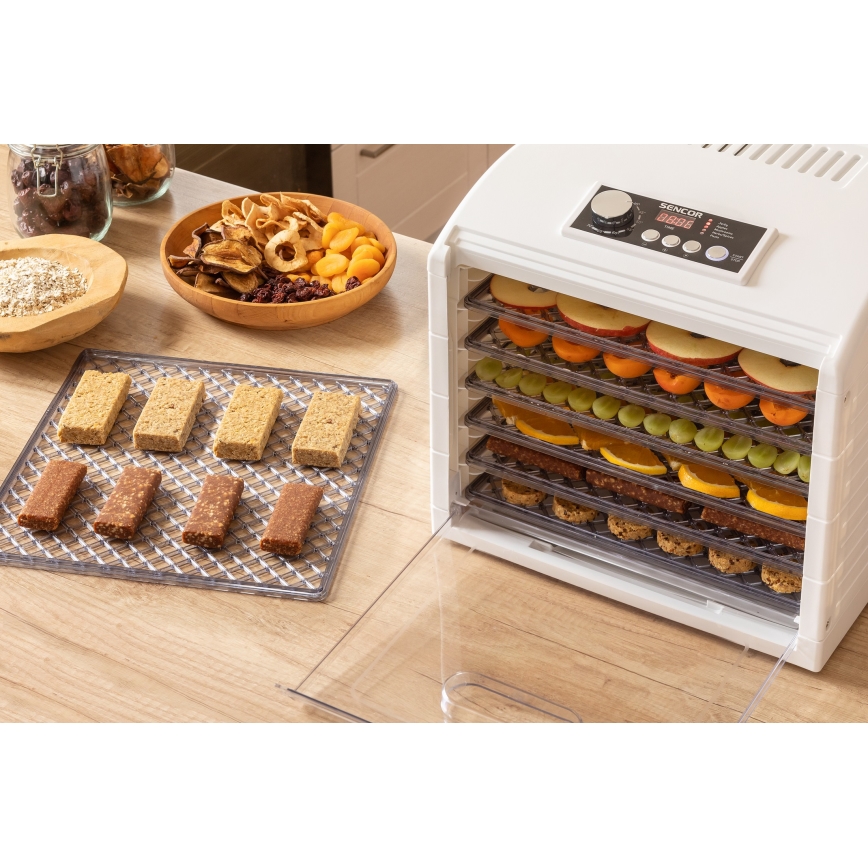 Sencor - Essiccatore per alimenti 500W/230V bianco