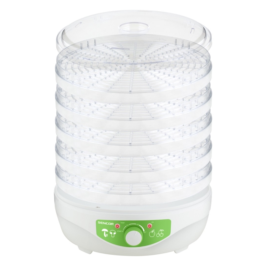 Sencor - Essiccatore per alimenti con termoregolazione 250W/230V