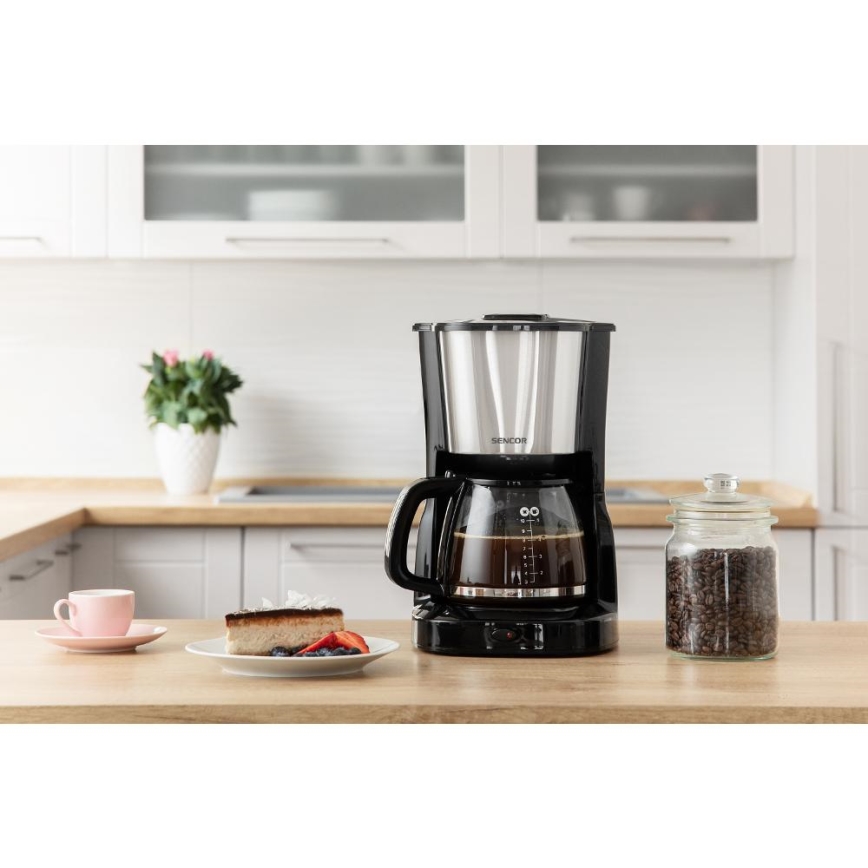 Sencor - Filterkaffeemaschine 1,25 l 1000W/230V