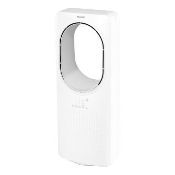 Sencor - Flügelloser Bodenventilator 50W/230V weiß + Fernbedienung