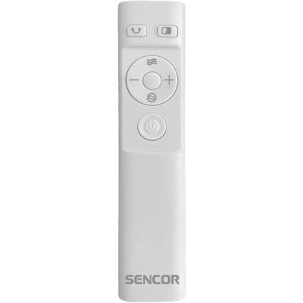 Sencor - Flügelloser Bodenventilator 50W/230V weiß + Fernbedienung