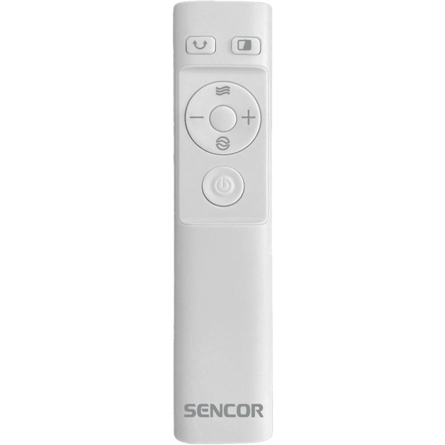 Sencor - Flügelloser Bodenventilator 50W/230V weiß + Fernbedienung