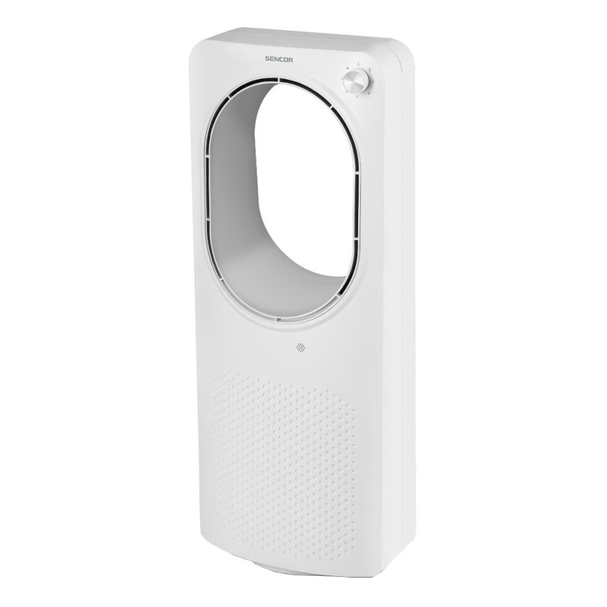 Sencor - Flügelloser Bodenventilator 50W/230V weiß