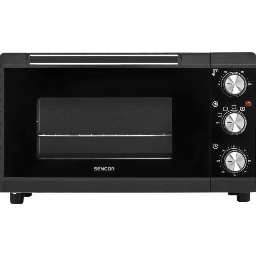 Sencor - Four électrique 20 l 1650W/230V noir