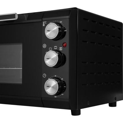 Sencor - Four électrique 20 l 1650W/230V noir