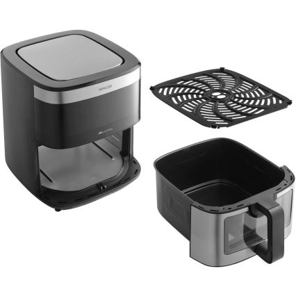 Sencor - Friggitrice ad aria calda 9 l 1700W/230V nero/cromo opaco