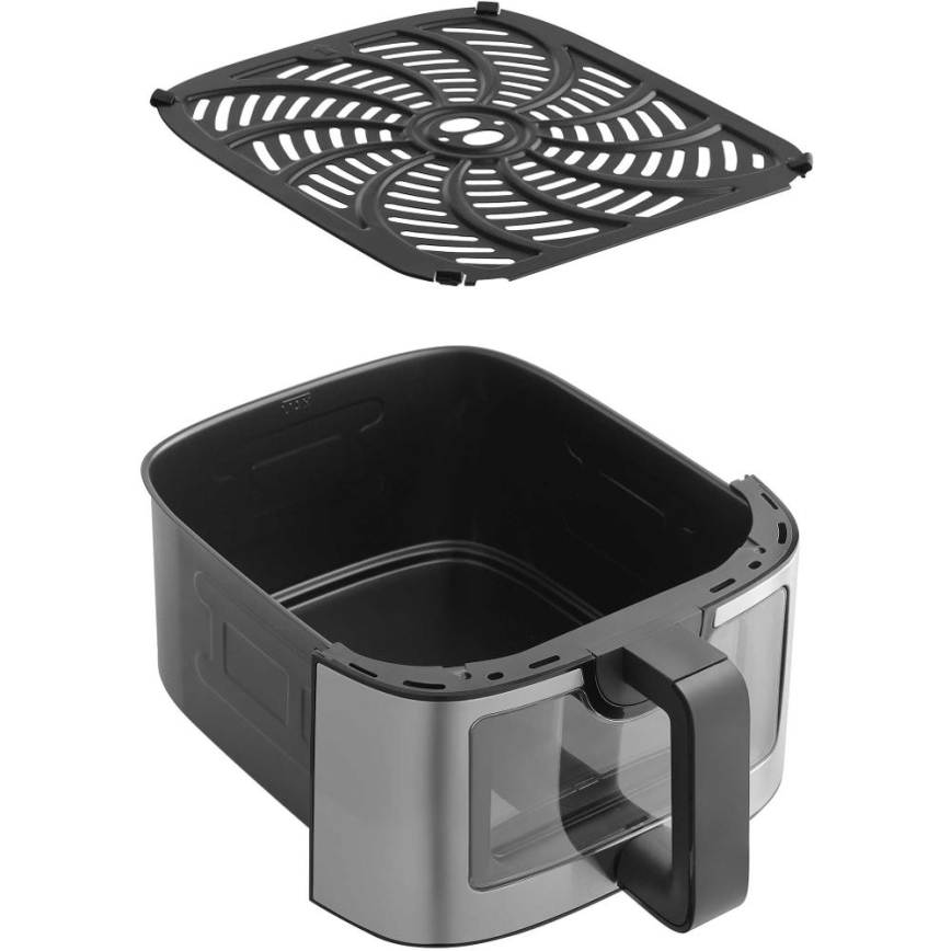 Sencor - Friggitrice ad aria calda 9 l 1700W/230V nero/cromo opaco