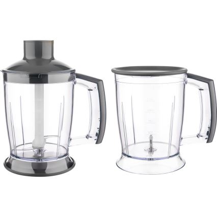 Sencor - Frullatore a immersione 4in1 1200W/230V acciaio inox/oro