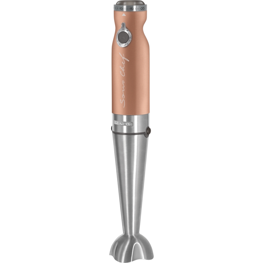 Sencor - Frullatore a immersione 4in1 1200W/230V acciaio inox/rame