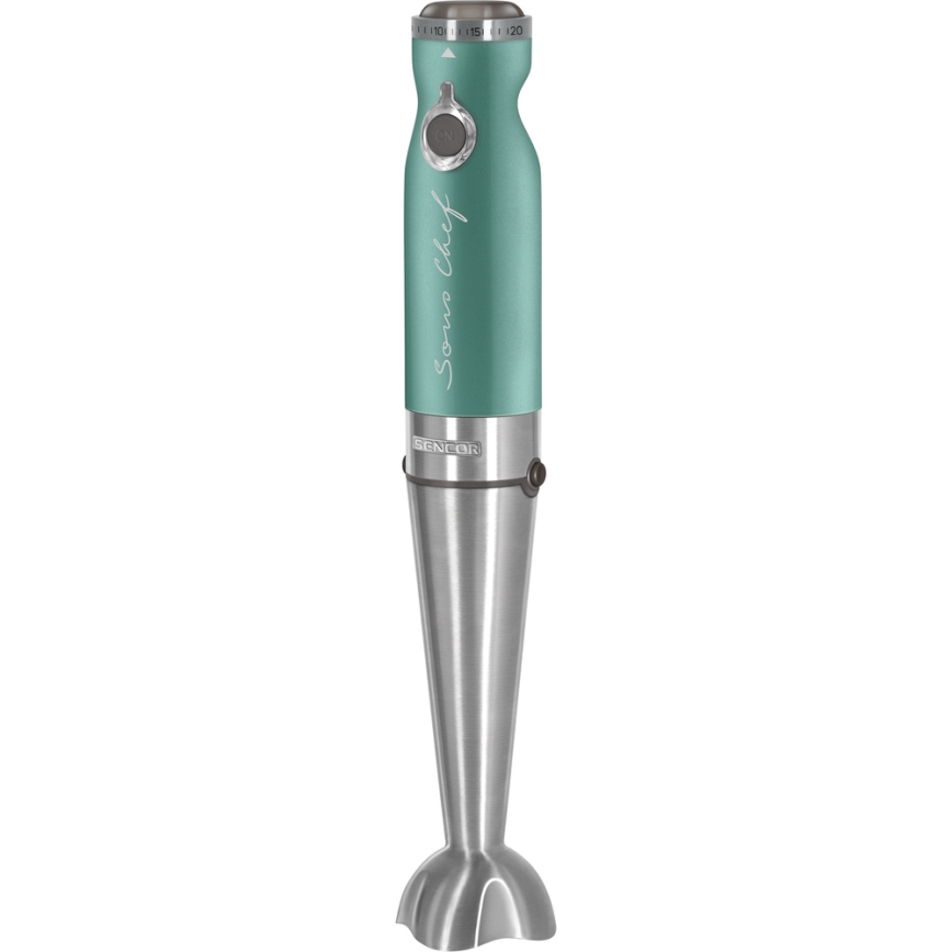 Sencor - Frullatore a immersione 4in1 1200W/230V inox/turchese