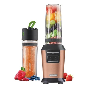 Sencor - Frullatore per smoothie con accessori 800W/230V ramato