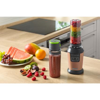 Sencor - Frullatore per smoothie con accessori 800W/230V ramato
