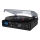 Sencor - Giradischi con USB/SD/FM 8W/230V + telecomando