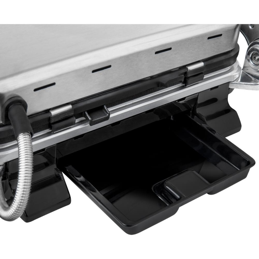 Sencor - Grill a contatto 2100W/230V cromo opaco
