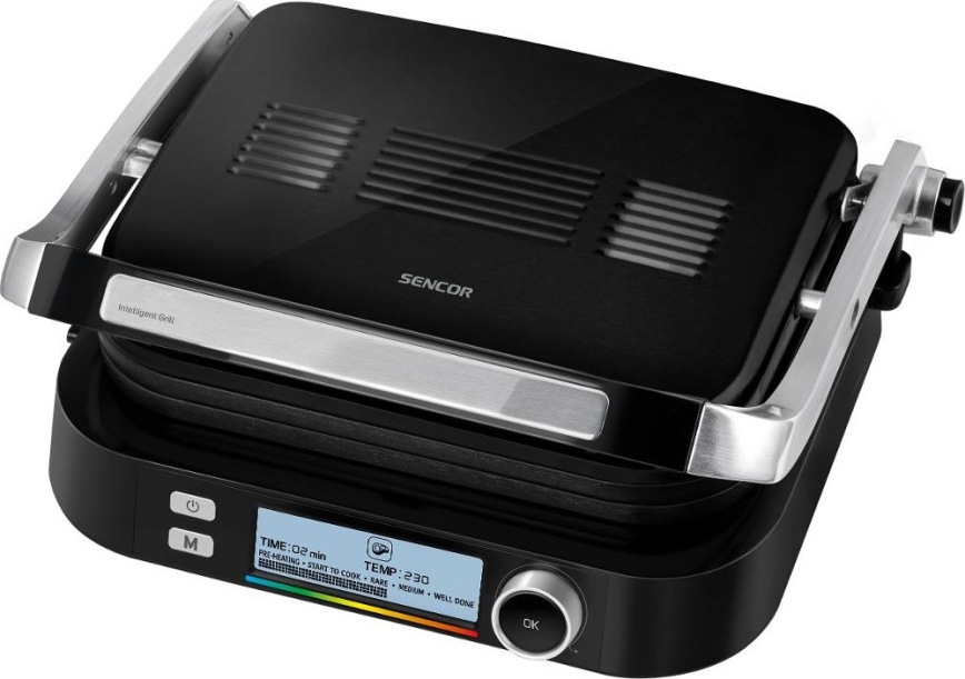 Sencor - Grill a contatto 2100W/230V nero