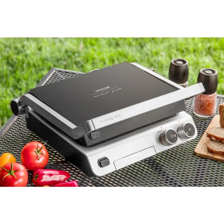 Sencor - Grill de contact 2000W/230V