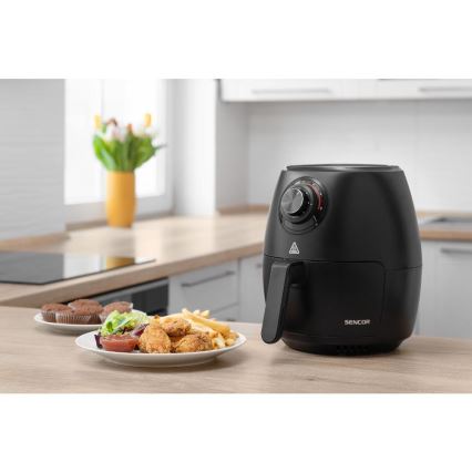 Sencor - Heißluftfritteuse 3,5 l 1300W/230V schwarz