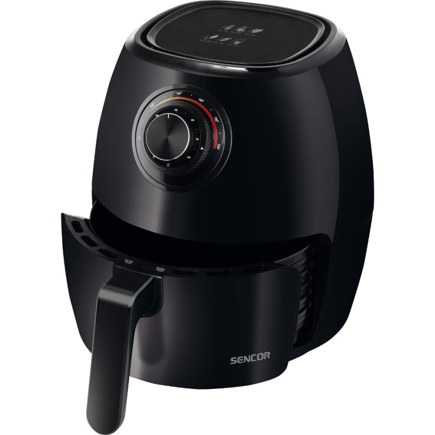 Sencor - Heißluftfritteuse 3,5 l 1300W/230V schwarz