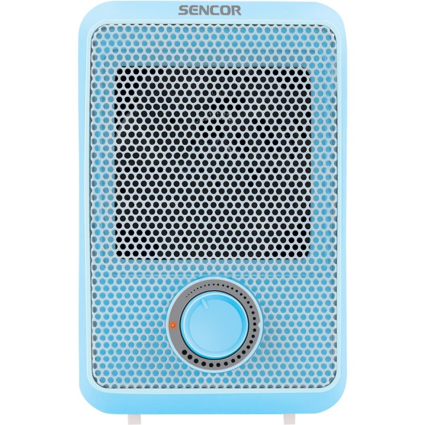 Sencor - Heißluftheizer 600 W/230 V, blau/weiß