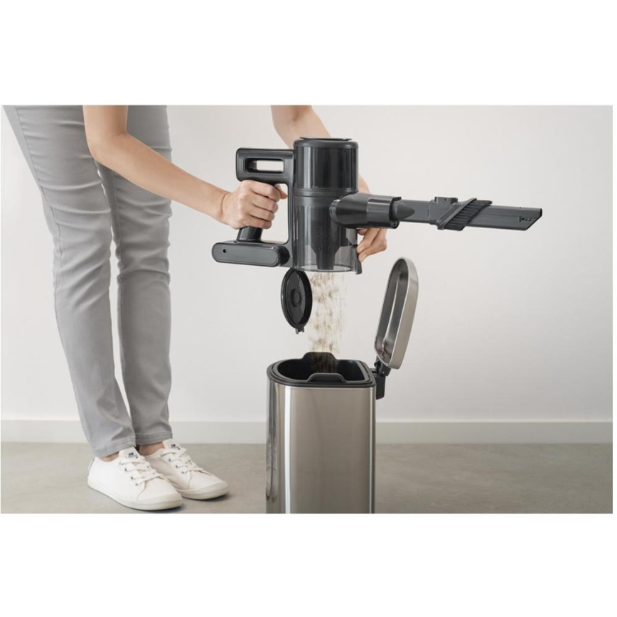 Sencor - Kabelloser 2-in-1-Stielstaubsauger 200 W / 2600 mAh, schwarz