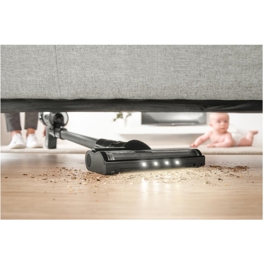 Sencor - Kabelloser Stielstaubsauger 2in1 250W/2200 mAh schwarz