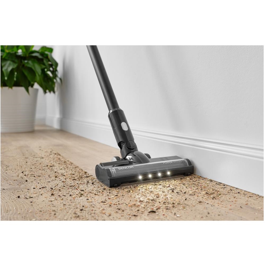 Sencor - Kabelloser Stielstaubsauger 2in1 250W/2200 mAh schwarz