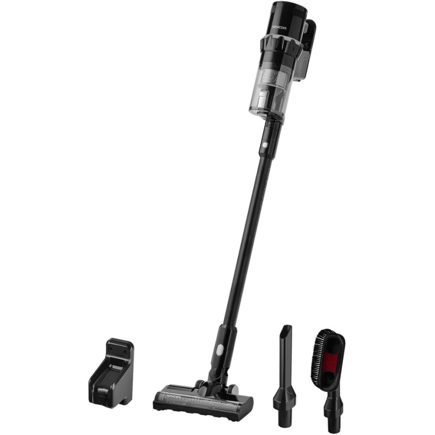 Sencor - Kabelloser Stielstaubsauger 2in1 250W/2200 mAh schwarz