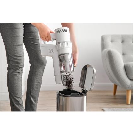 Sencor - Kabelloser Stielstaubsauger 2in1 250W/2200 mAh weiß