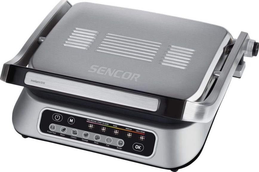 Sencor - Kontaktgrill 2100W/230V mattchrom