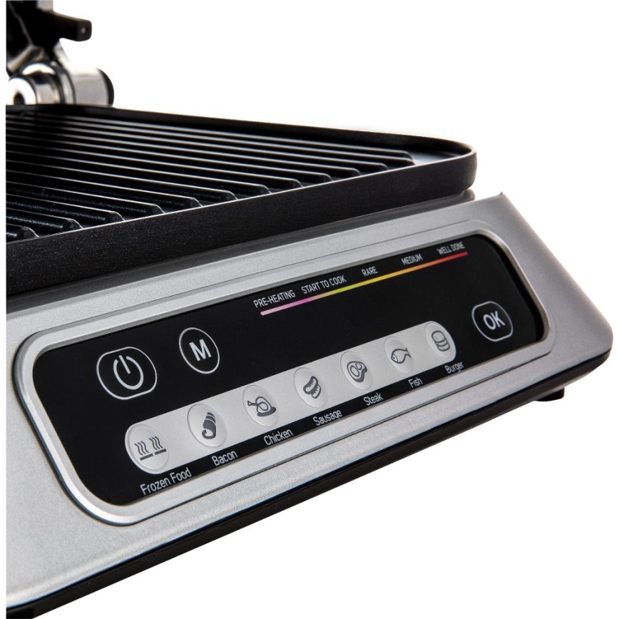 Sencor - Kontaktgrill 2100W/230V mattchrom