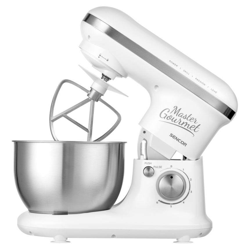 Sencor - Küchenroboter mit Edelstahlschüssel 600W/230V