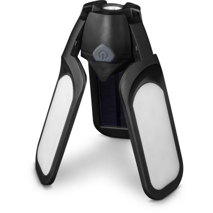 Sencor - Lanterna da campeggio ricaricabile a LED con pannello solare LED/3W/1600 mAh IPX4