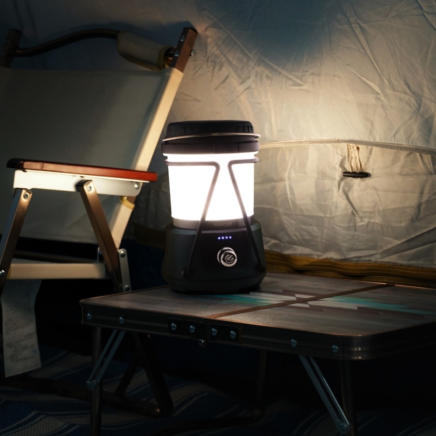 Sencor - LED dimmbare multifunktionale Lampe mit Powerbank LED/10W/4400 mAh IPX2