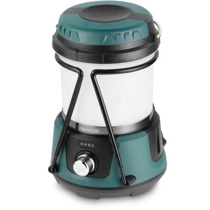Sencor - LED dimmbare multifunktionale Lampe mit Powerbank LED/10W/4400 mAh IPX2